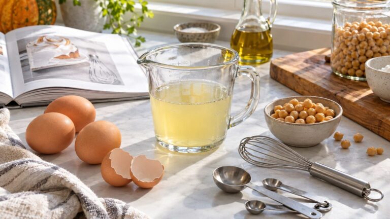 Dosage aquafaba pour un oeuf : le tableau d'équivalences à garder sous la main