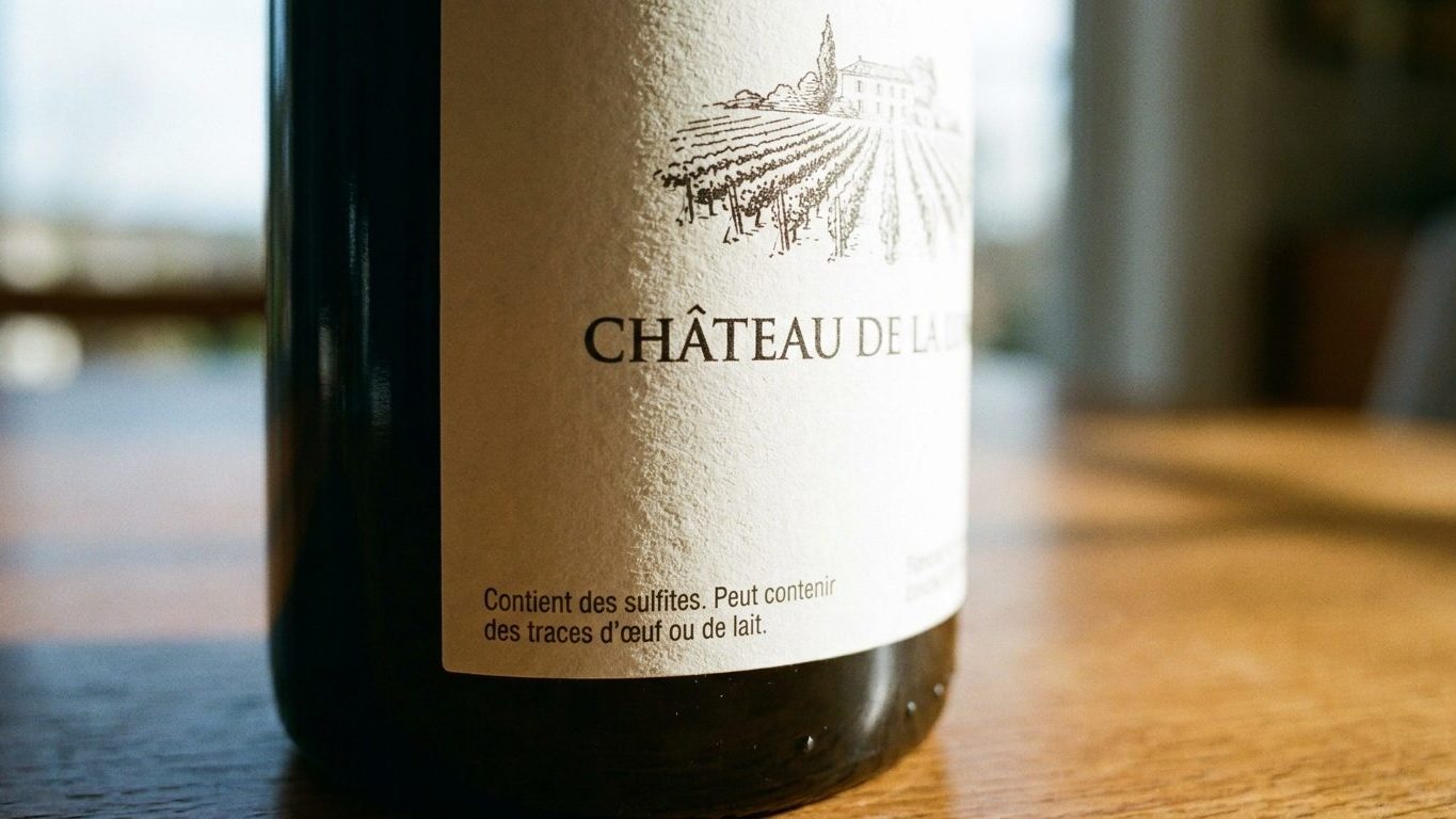 « Je pensais qu'un vin n'était que du raisin » : pourquoi une seule petite ligne en bas de l'étiquette trahit ce qui a ser...