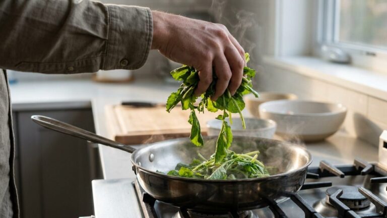 Je trouvais les fanes de mes radis bien trop piquantes pour les manger : le jour où je les ai laissées une minute dans ma ...