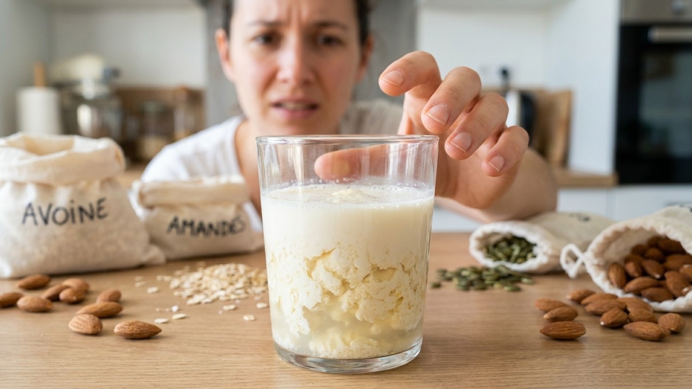Lait végétal maison périmé : comment le reconnaître et éviter les risques