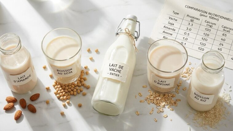 Lait végétal protéines : quelles teneurs et quels laits végétaux privilégier
