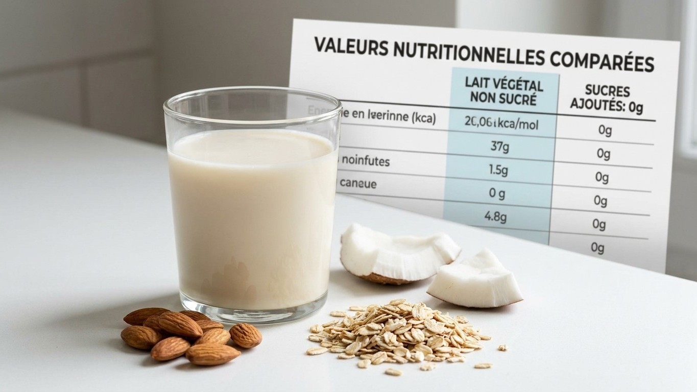 Lait végétal sans sucre ajouté : les références à privilégier au quotidien