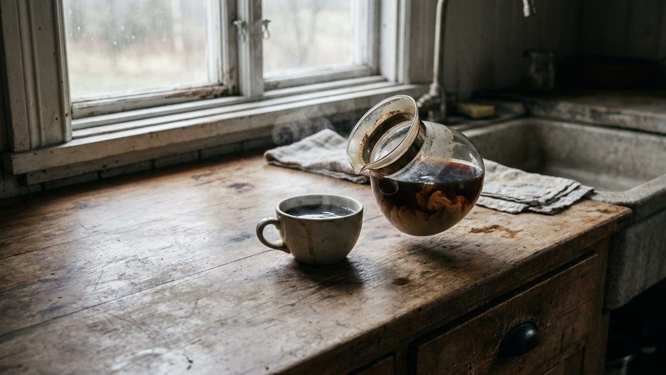 Ma voisine laisse toujours son café reposer une minute avant d'y verser son lait de soja et ce n'est pas pour éviter de se...