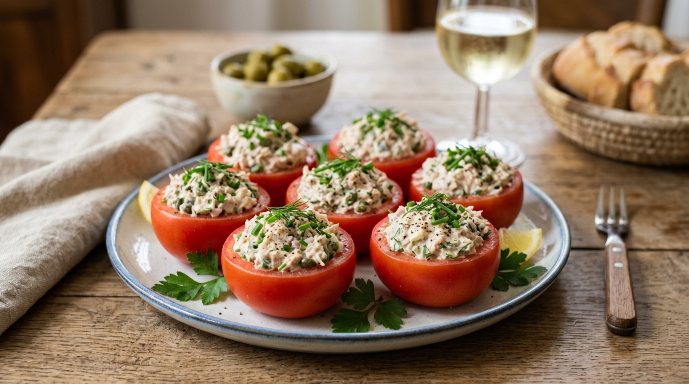 Ma voisine sort toujours ses tomates farcies du réfrigérateur au lieu du four et ce n&rsquo;est pas par flemme