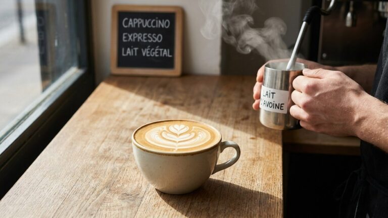 Meilleur lait végétal pour cappuccino : celui qui tient la mousse le mieux
