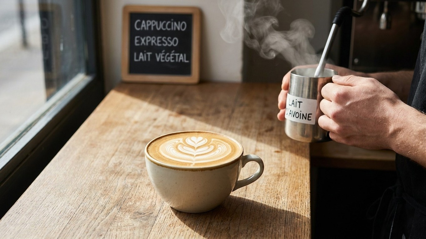 Meilleur lait végétal pour cappuccino : celui qui tient la mousse le mieux
