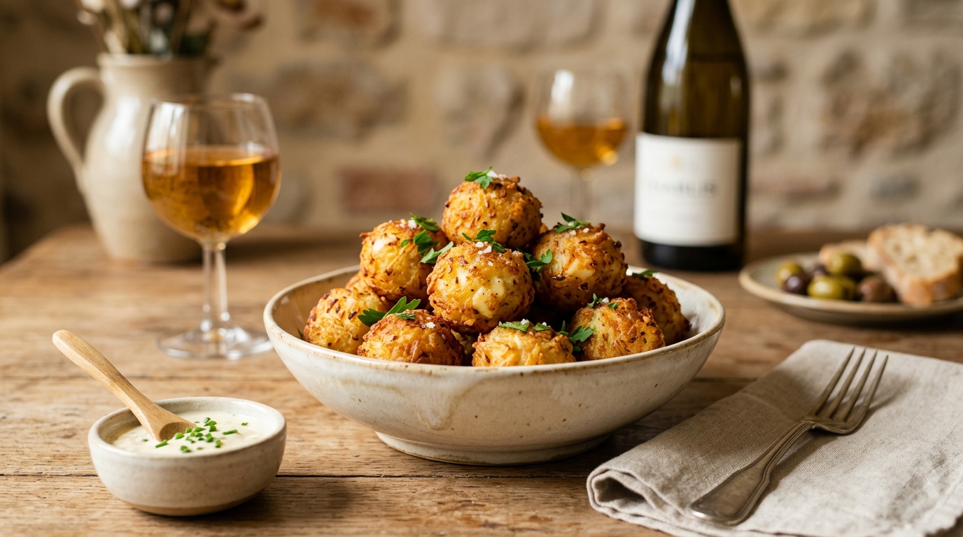Oubliez les chips et les cacahuètes : ces petites boulettes dorées à l’airfryer disparaissent avant même le premier verre