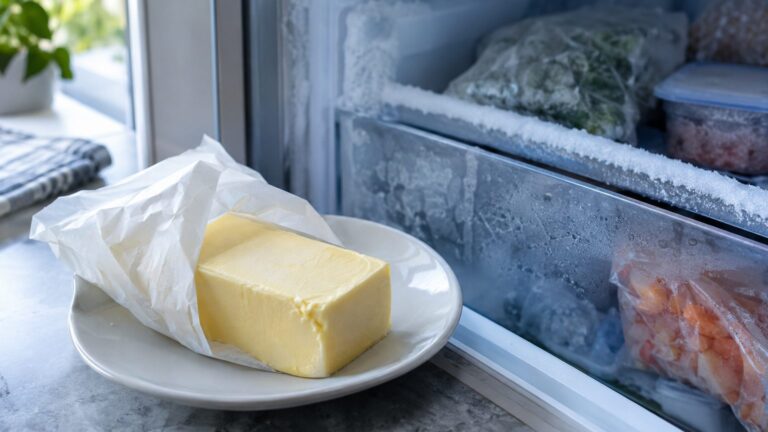 Peut-on congeler le beurre ? méthode, durée et décongélation