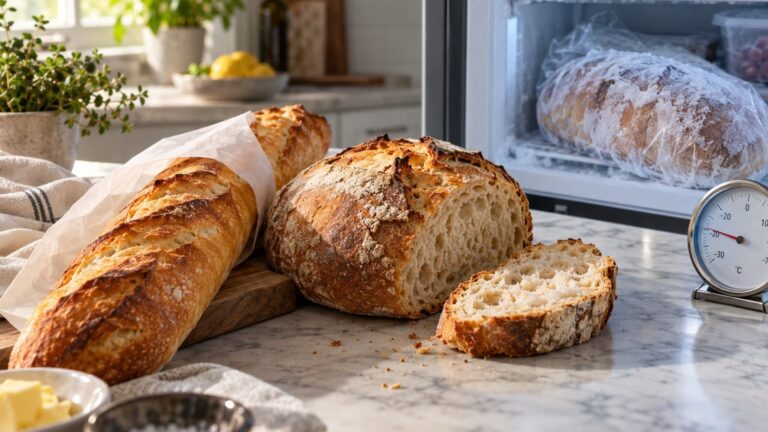 Peut-on congeler le pain ? méthode, durée et décongélation