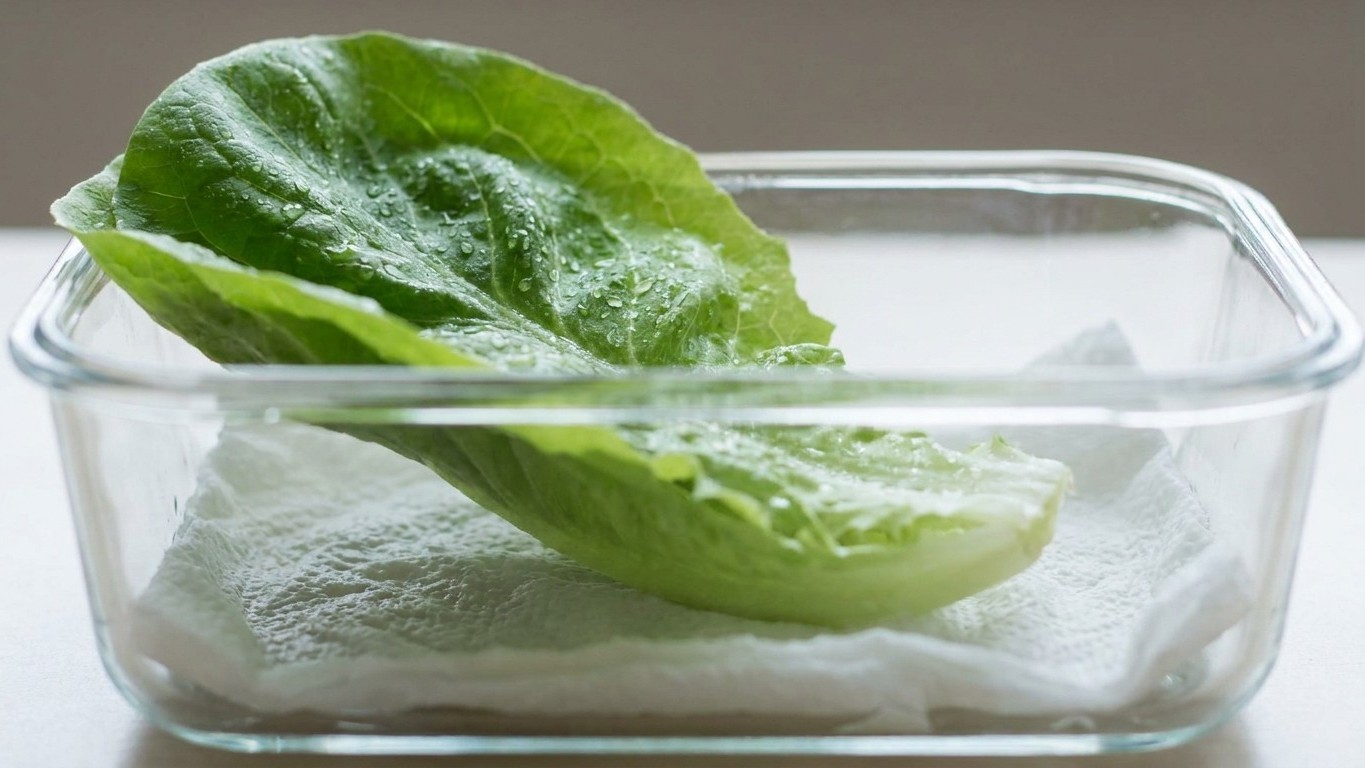 Posez une feuille de papier absorbant au fond de votre bac à salade et revenez dans trois jours : c'est ce qui double sa d...