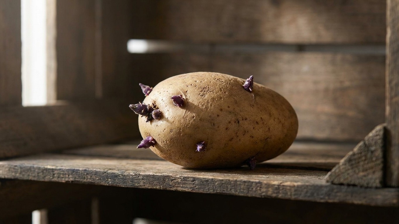 Si vos pommes de terre germent au bout de deux semaines, ce n'est pas la chaleur de la cuisine : c'est ce que vous avez ra...