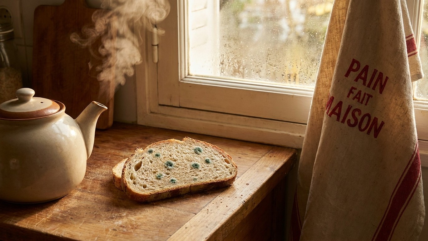 Si votre pain de mie moisit avant la fin du paquet, ce n'est pas la date de péremption : c'est l'endroit où vous le rangez