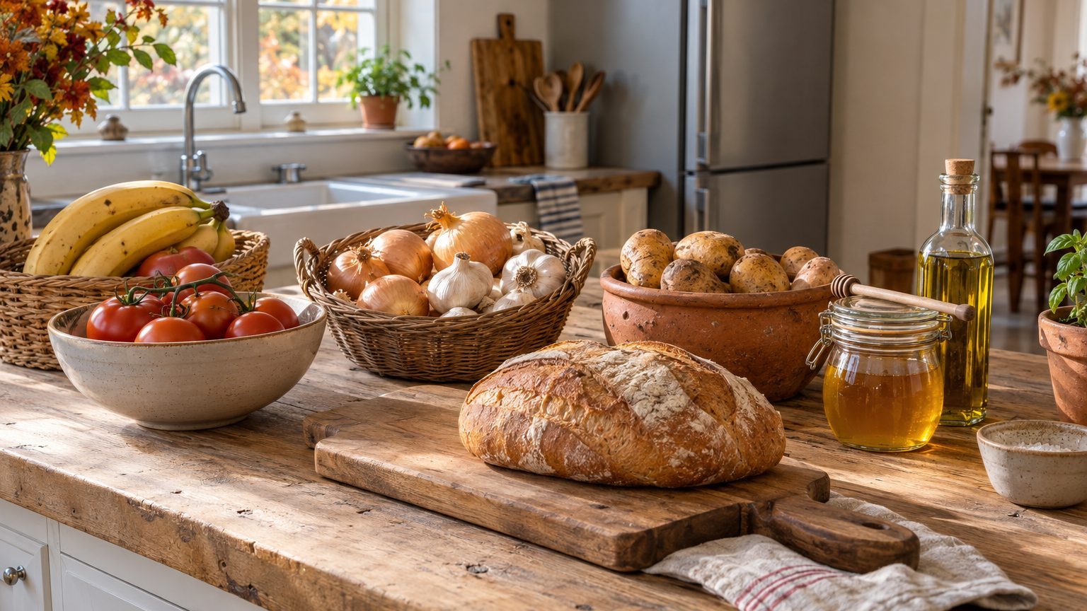 Aliments à ne pas mettre au frigo (et où les conserver)