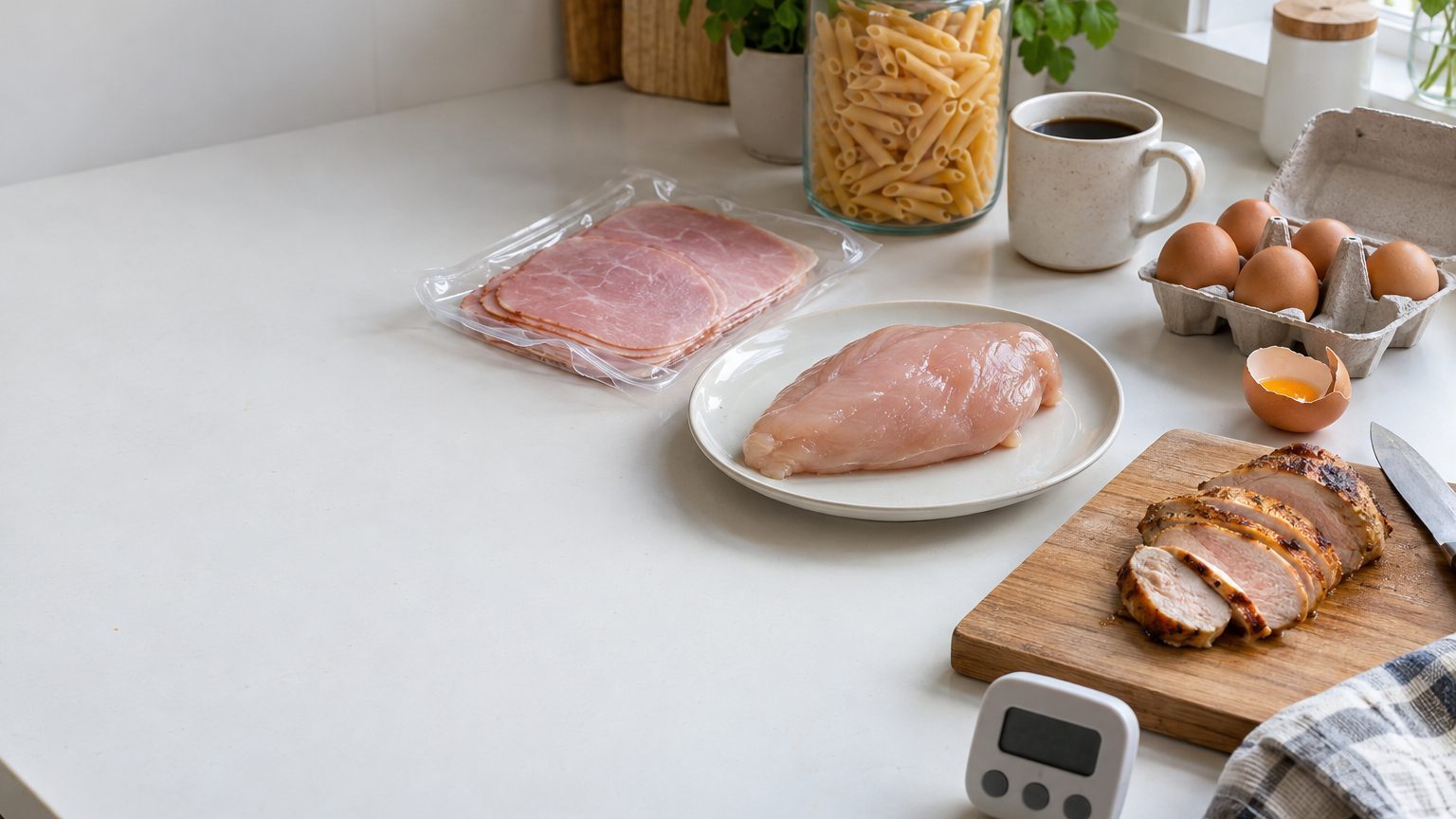 Après la DLC : combien de jours pour viande, jambon, œufs ?