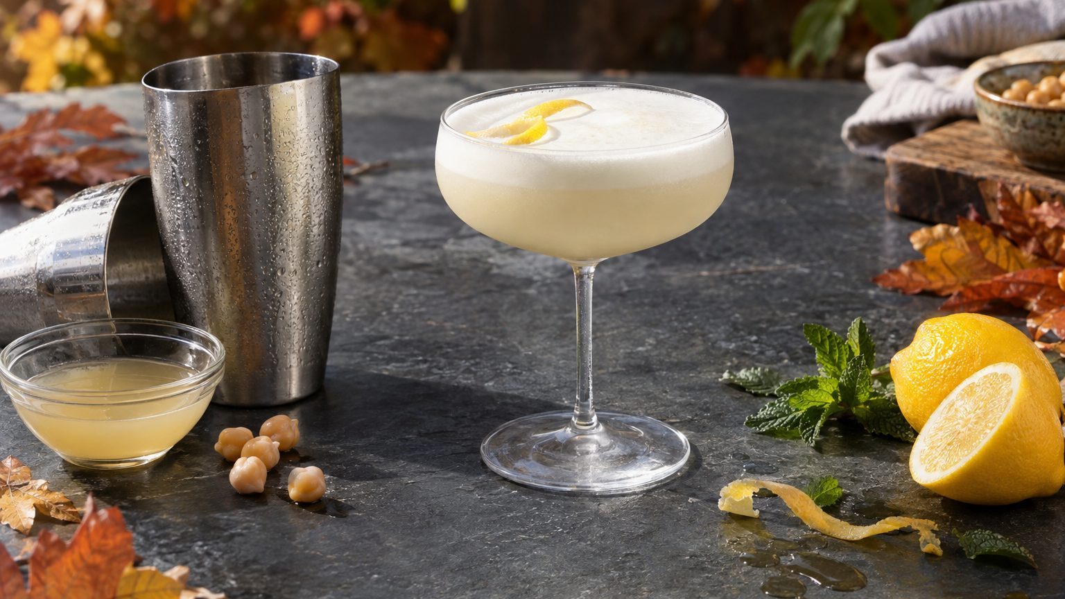 Aquafaba cocktail : la technique des barmen pour un mousseux sans œuf ni alcool cru