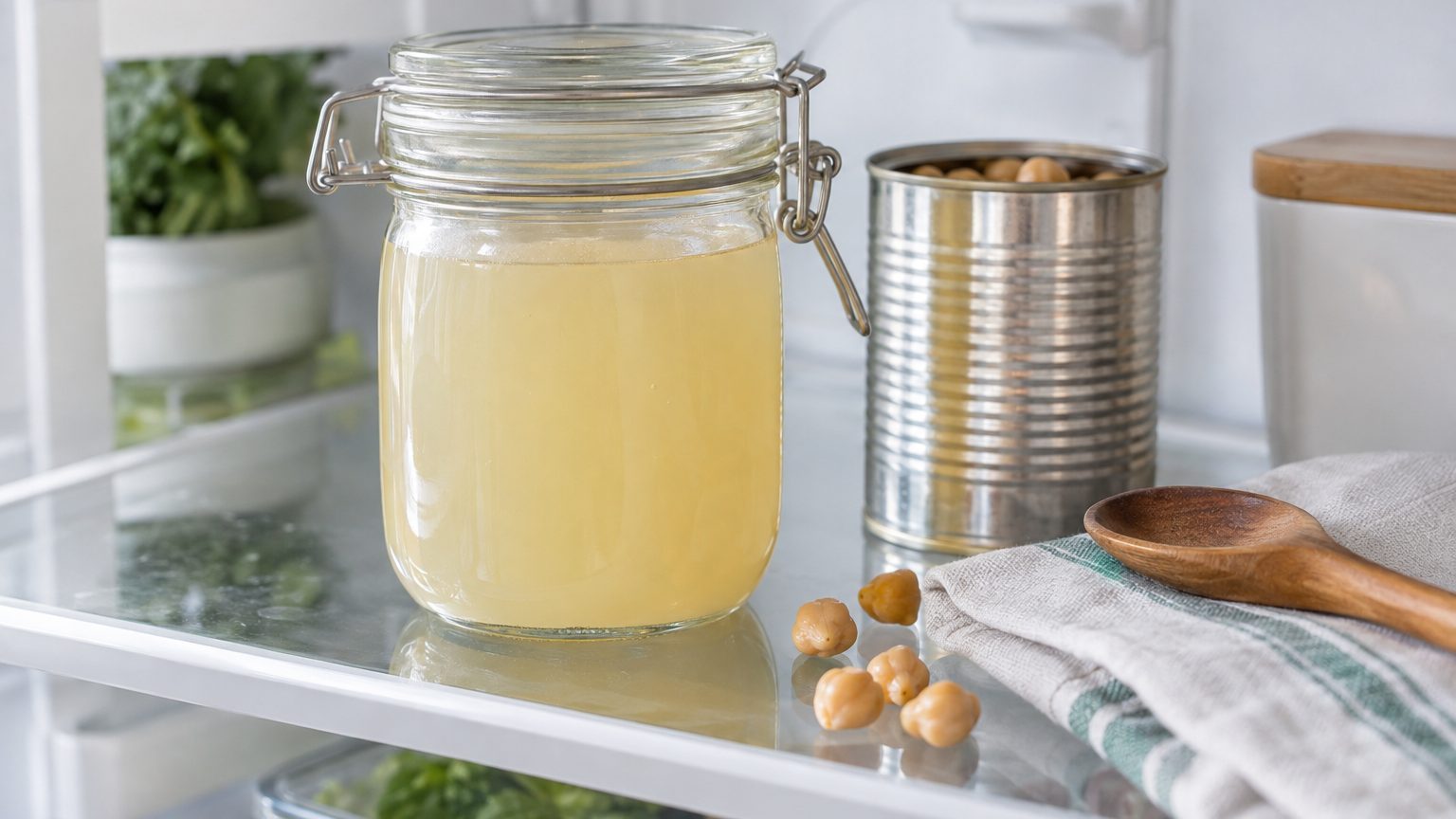 Aquafaba conservation : la durée exacte au frigo et les bons réflexes d'hygiène