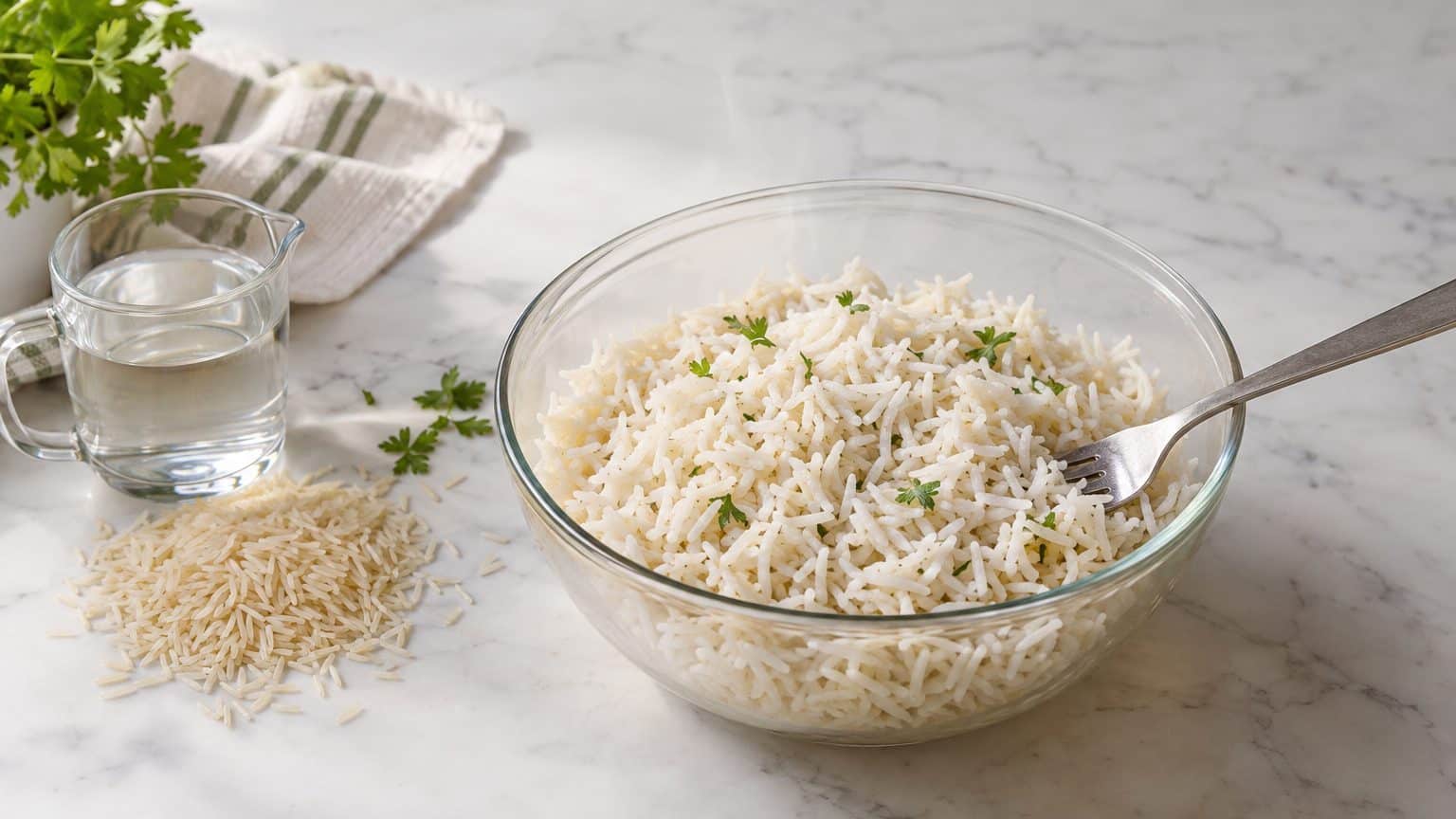Cuire du riz basmati au micro-ondes