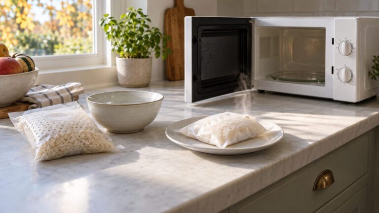 Cuire du riz en sachet au micro-ondes