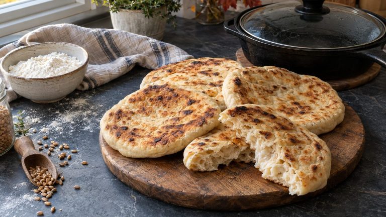 Pain à la poêle : la recette rapide qui reste moelleuse