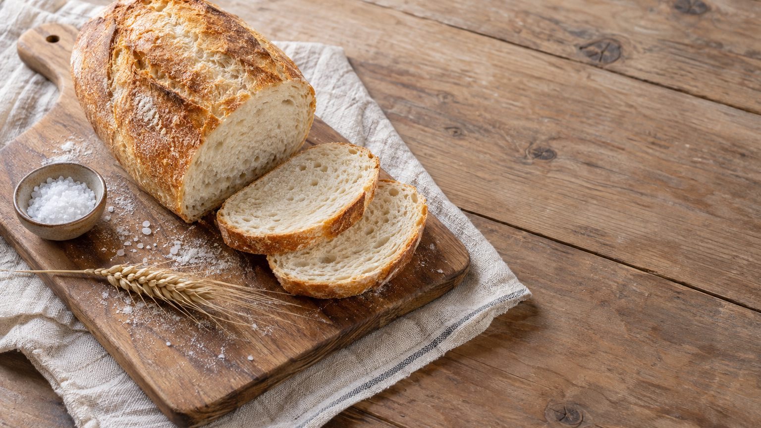 Pain blanc : calories et valeur nutritionnelle pour 100 g