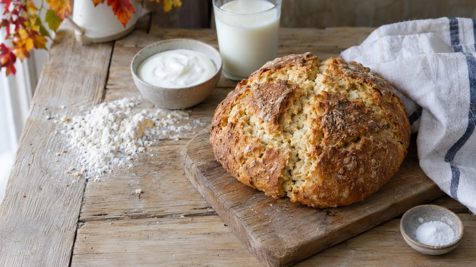 Pain sans levure : la recette rapide qui reste moelleuse