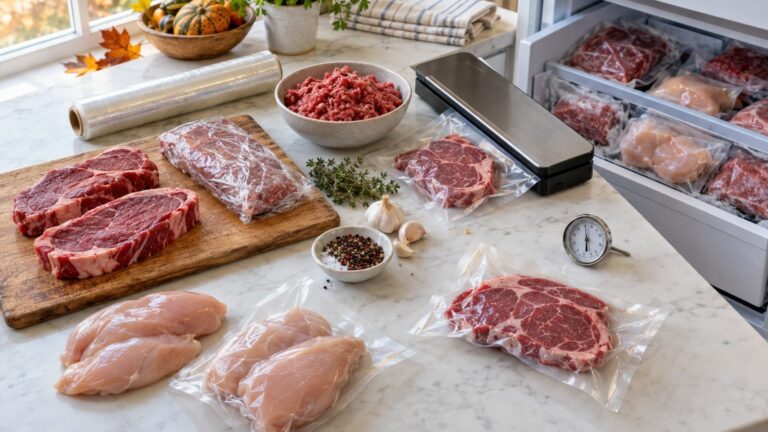Peut-on congeler la viande crue ou cuite ? méthode, durée et décongélation