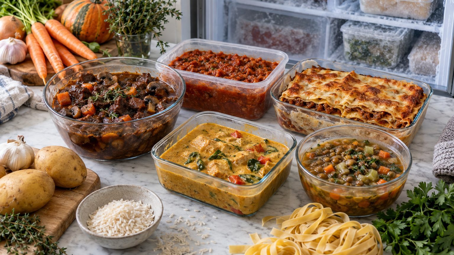 Peut-on congeler les plats cuisinés maison ? méthode, durée et décongélation