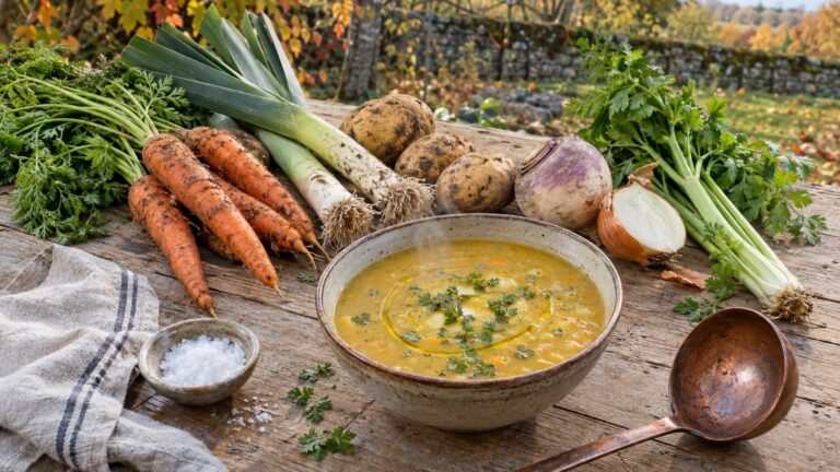 Potage de légumes maison : la méthode pas à pas