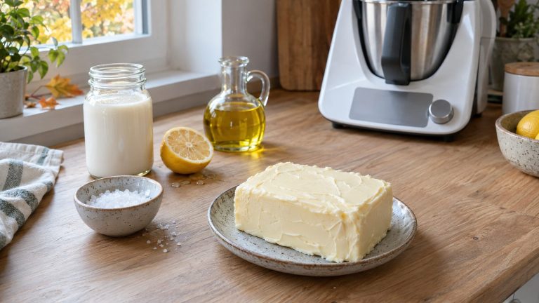 Recette de beurre végétal au Thermomix