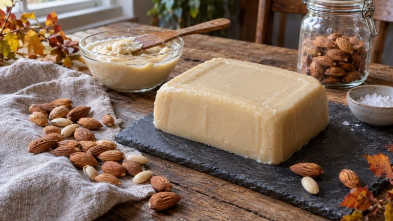 Recette de beurre végétal d'amande