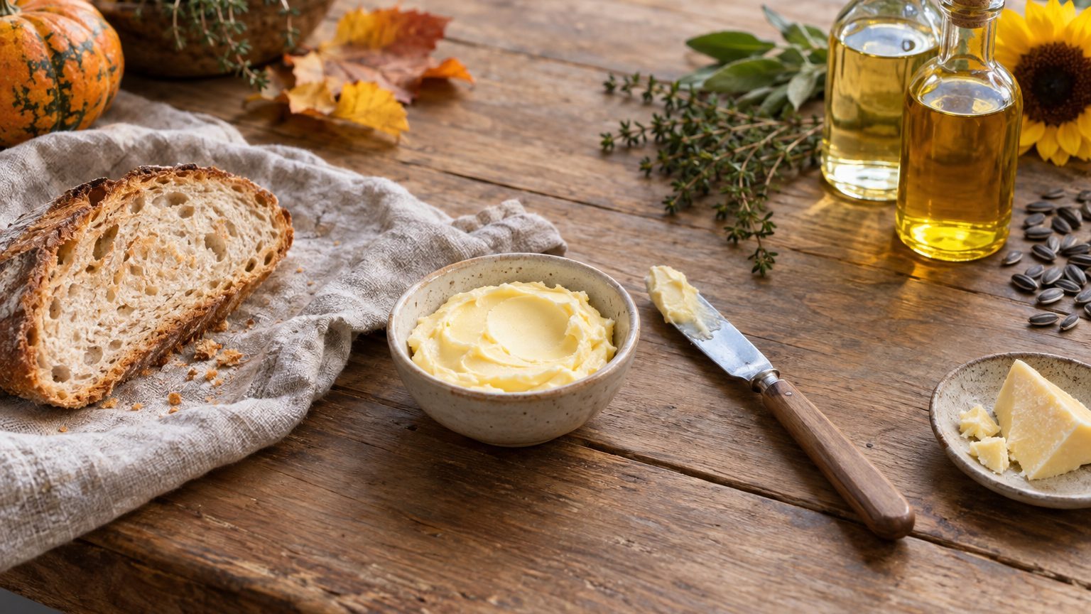 Recette de beurre végétal sans huile de coco