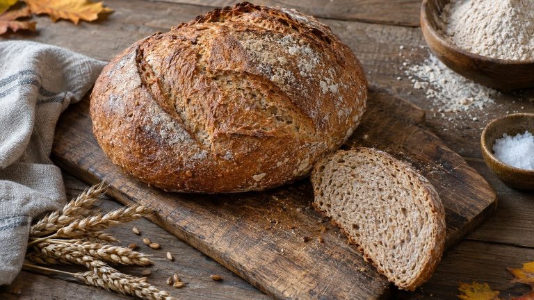 Recette pain complet maison sans machine, pas à pas