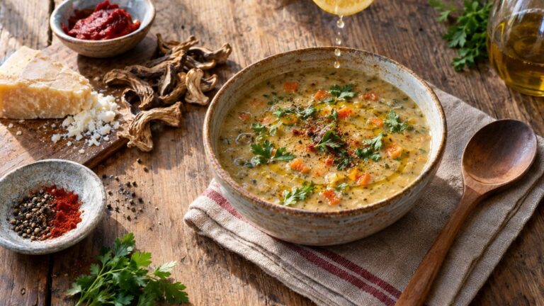 Relever une soupe fade sans sel ni bouillon cube