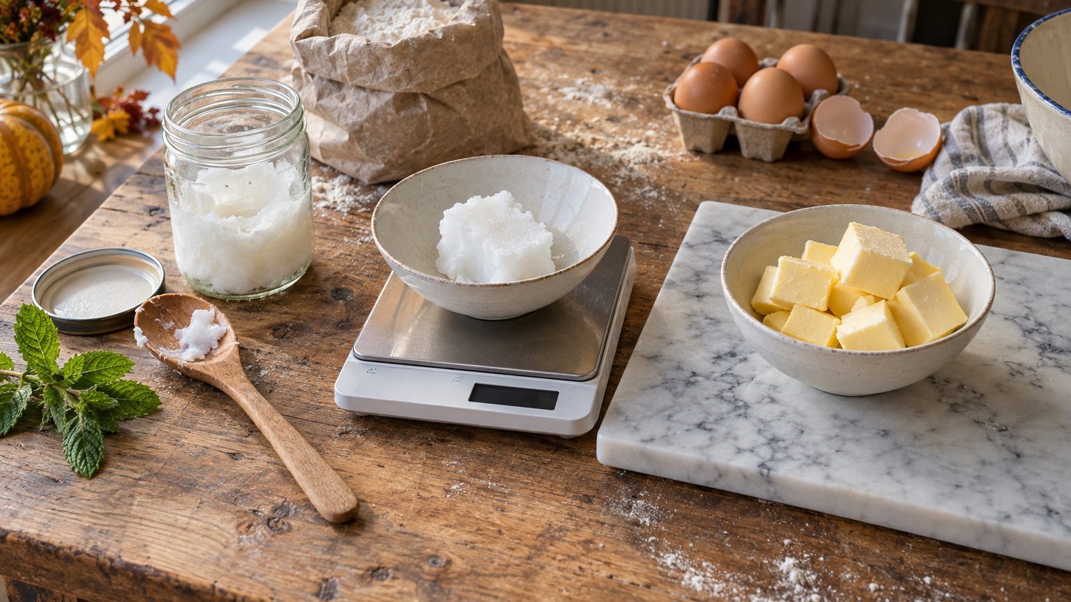 Remplacer le beurre par de l'huile de coco : quelle quantité ?