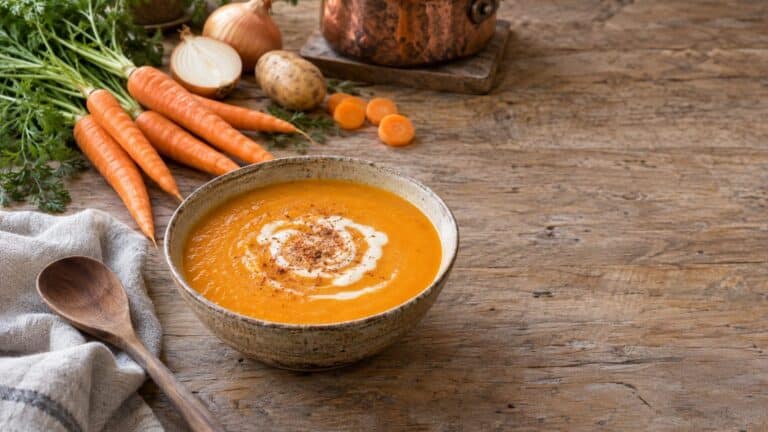 Soupe de carotte : la recette maison facile