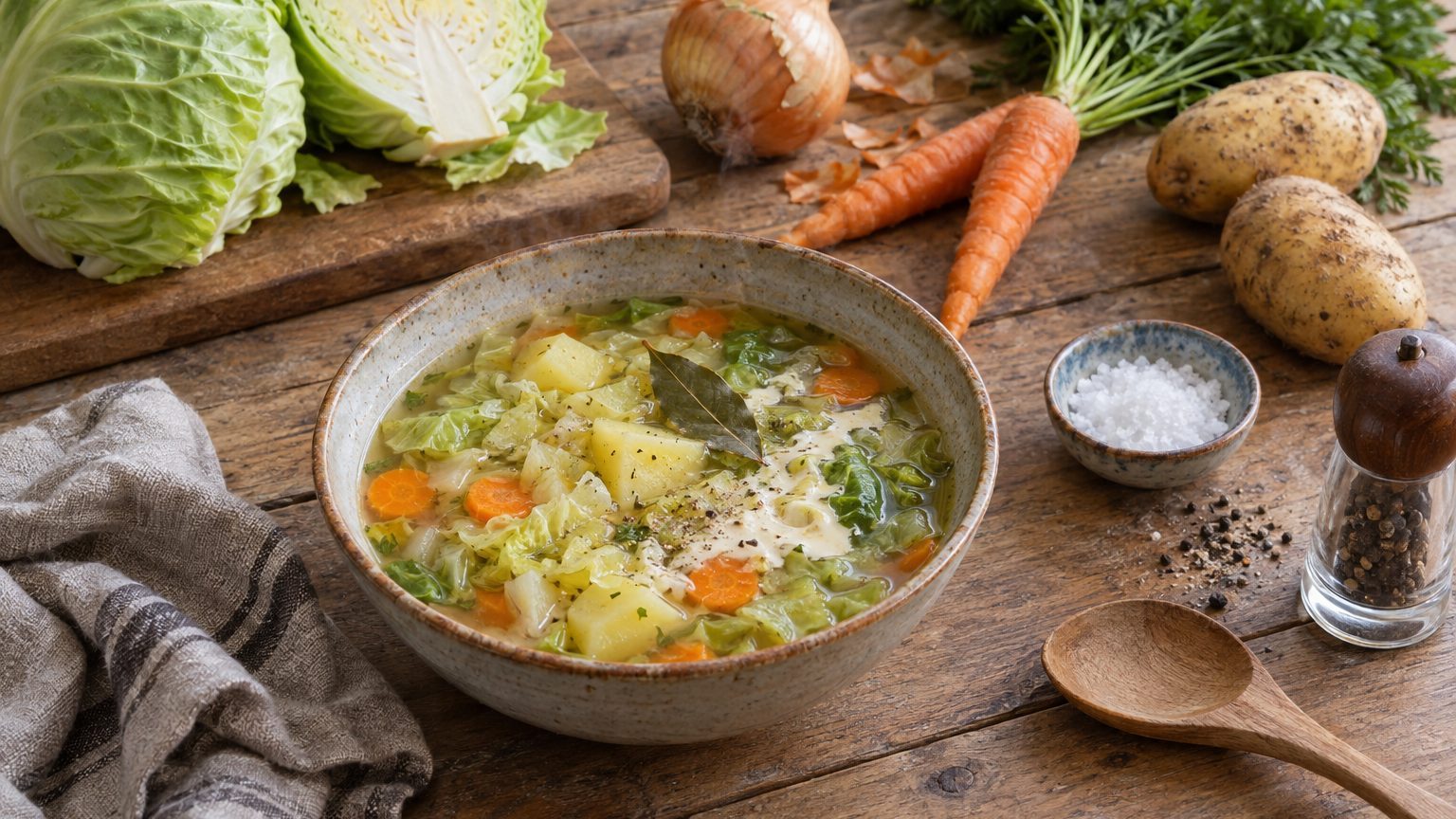 Soupe de chou : la recette maison facile