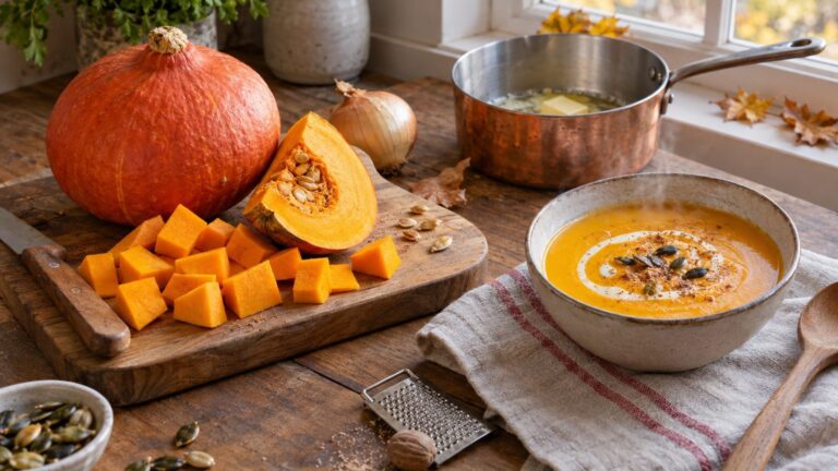 Soupe de potimarron : la recette maison facile