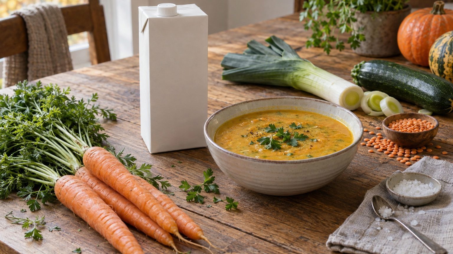 Soupe en brique : laquelle choisir pour le sel et les additifs ?