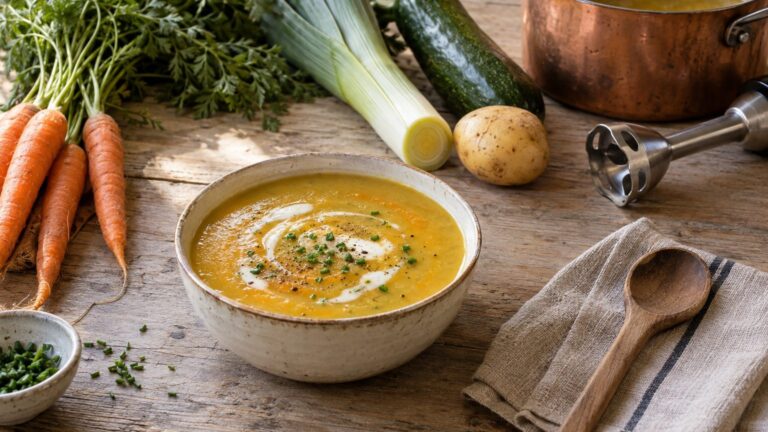 Velouté de légumes maison : la méthode pas à pas